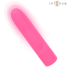 INTENSE - SYMONE  USB RECARREGÁVEL VIBRATÓRIA BULLET 8 VIBRAÇÕES ROSA 10 X 2,2 CM Sexshoptuga 