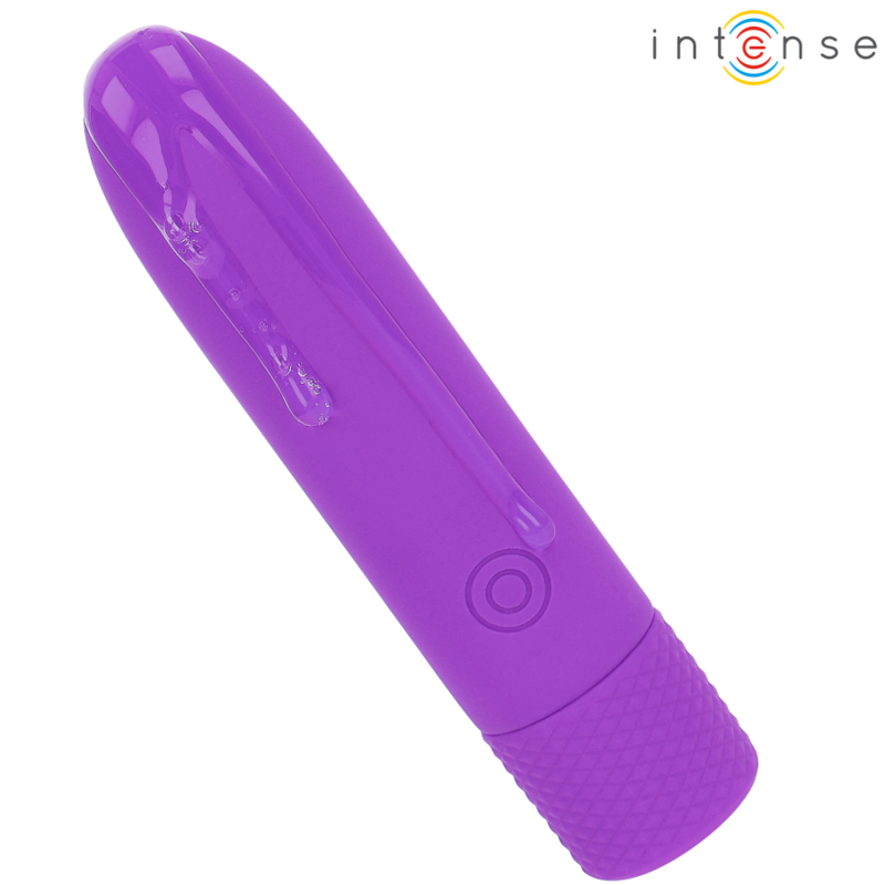 INTENSE - SYMONE  USB RECARREGÁVEL VIBRATÓRIA BULLET 8 VIBRAÇÕES ROXO 10 X 2,2 CM Sexshoptuga 