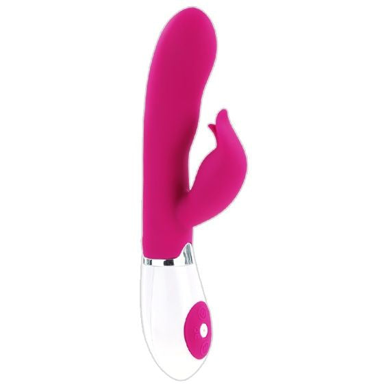 PRETTY LOVE - VIBRADOR COM ESTIMULADOR FELIX - Sexshoptuga 