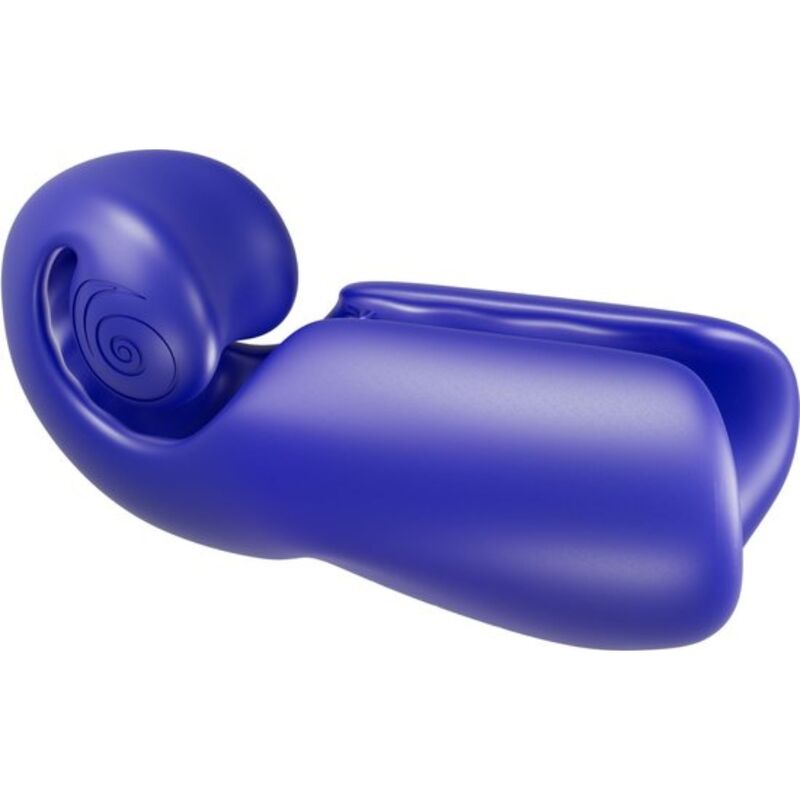 SNAIL VIBE - EVO PARA ELE MASTURBADOR MASCULINO SLIDE N'ROLL AZUL ESCURO Sexshoptuga 