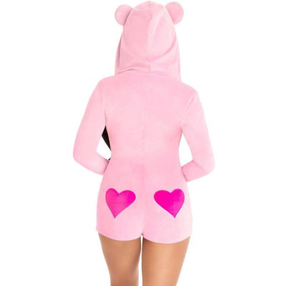 LEG AVENUE - BODY URSO DE VELUDO ROSA M - Sexshoptuga 