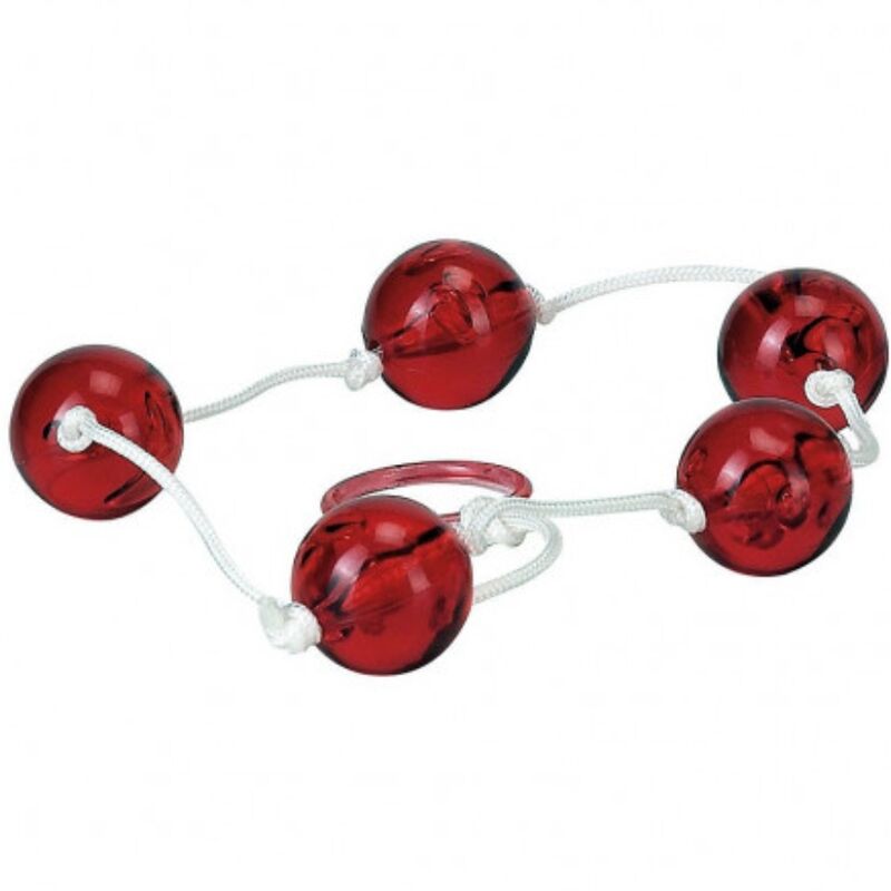 SEVEN CREATIONS - CLEAR ANAL BEADS TAMANHO L - Sexshoptuga  Sexshoptuga 