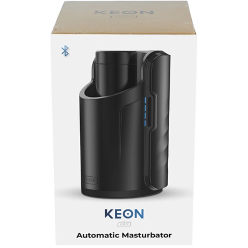 KIIROO - KEON COMBO SET POR KIIROO + FEEL STROKER PRETO Sexshoptuga 