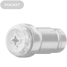 KIIROO - FEEL POCKET STROKER CRYSTAL POR KIIROO TRANSPARENTE Sexshoptuga 