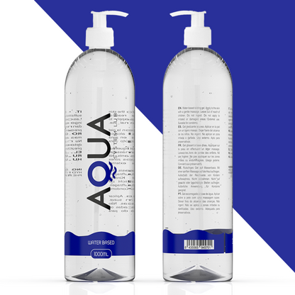 AQUA QUALITY - LUBRIFICANTE À BASE DE ÁGUA 1000 ML