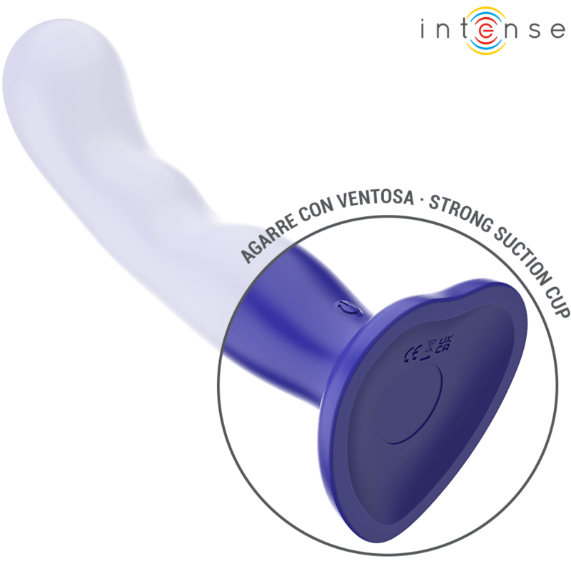 INTENSE - SHORTY VIBRADOR COM VENTOSA AZUL CONTROLE REMOTO - Sexshoptuga 