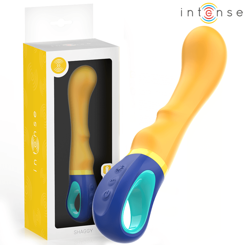 VIBRADOR INTENSO - SHAGGY AMARELO G-SPOT - Sexshoptuga 