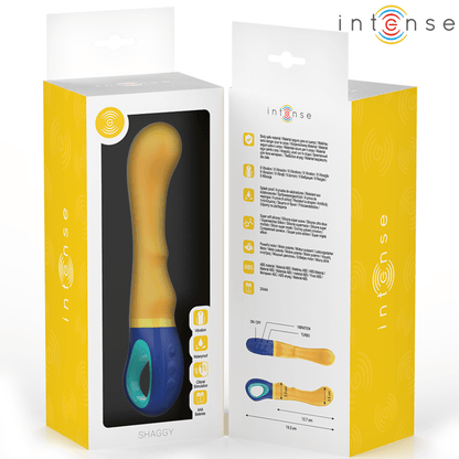 VIBRADOR INTENSO - SHAGGY AMARELO G-SPOT - Sexshoptuga 