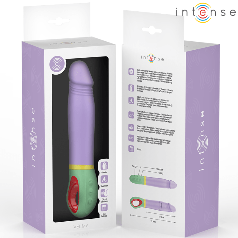 INTENSO - VIBRADOR ROXO CLÁSSICO VELMA - Sexshoptuga 