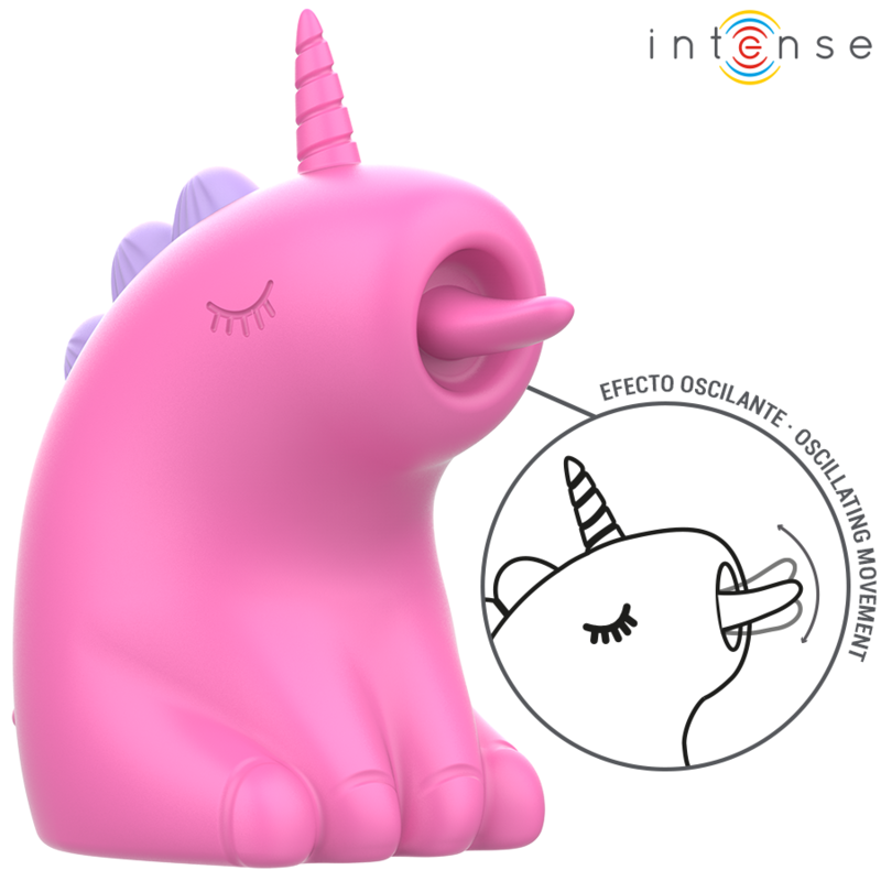 INTENSE - PINKIE ESTIMULADOR UNICÓRNIO FÚCSIA Sexshoptuga 