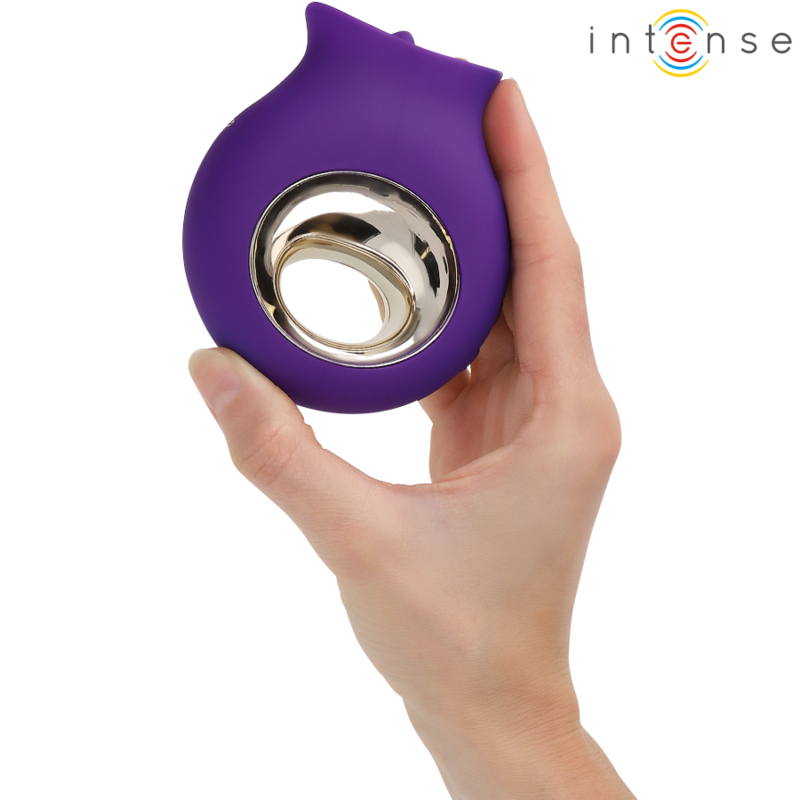 INTENSE - ESTIMULADOR DE CLITÓRIS TULI 9 VIBRAÇÕES E 9 OSCILAÇÕES ROXO Sexshoptuga 