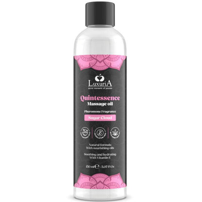 INTIMATELINE LUXURIA - ÓLEO DE MASSAGEM SUGAR CLOUD 150 ML - Sexshoptuga 