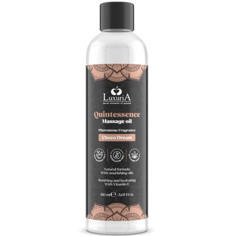 INTIMATELINE LUXURIA - ÓLEO DE MASSAGEM CHOCOLATE 150 ML - Sexshoptuga 