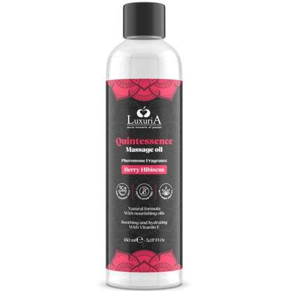 INTIMATELINE LUXURIA - ÓLEO DE MASSAGEM BERRY 150 ML - Sexshoptuga 