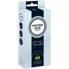 MISTER SIZE - PRESERVATIVO TAMANHO S 49 MM (10 UNIDADES) Sexshoptuga 