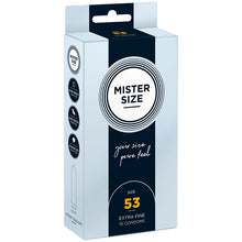 MISTER SIZE - CONDOM SIZE M 53 MM (10 UNITS) Sexshoptuga 