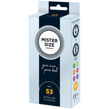 MISTER SIZE - CONDOM SIZE M 53 MM (10 UNITS) Sexshoptuga 