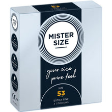 MISTER SIZE - PRESERVATIVO TAMANHO M 53 MM (3 UNIDADES) Sexshoptuga 