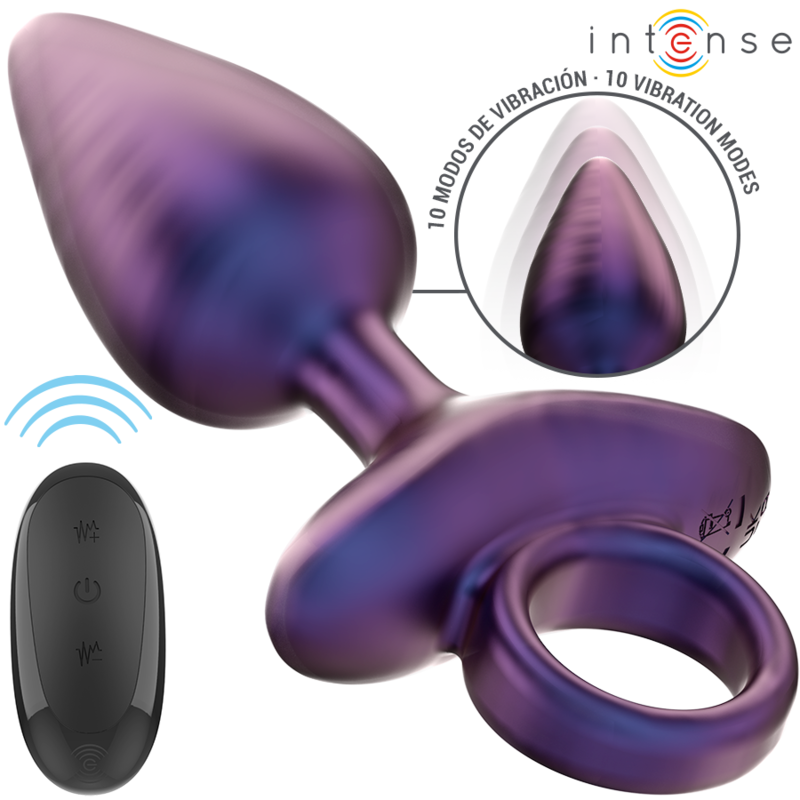 INTENSE - MICHAEL VIBRATOR ANAL PLUG MODEL 2 REMOTE CONTROL