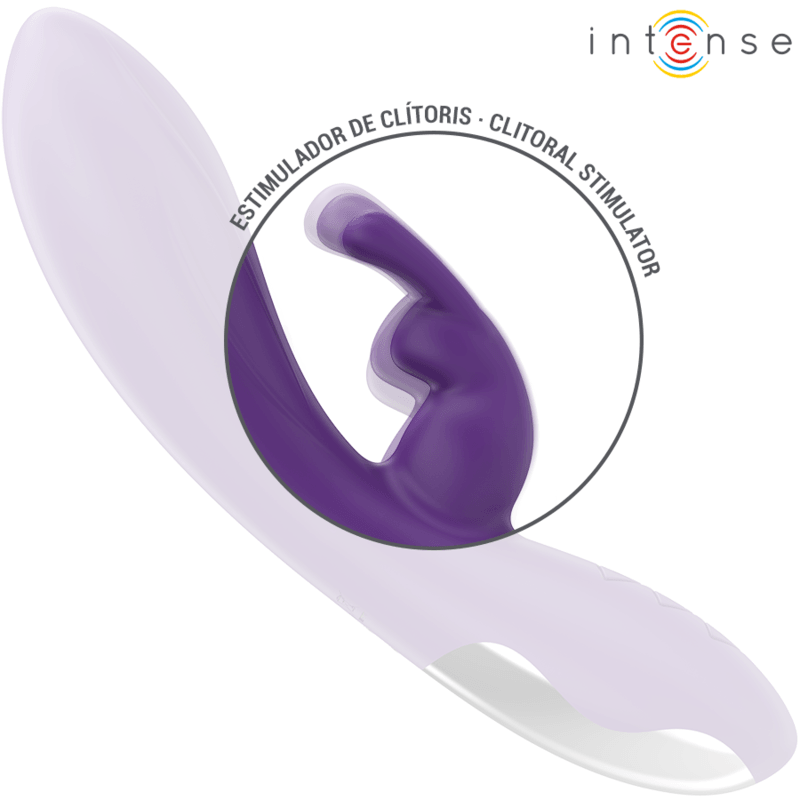 INTENSE - RANDALL RABBIT VIBRADOR 10 VIBRAÇÕES ROXO - Sexshoptuga 