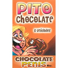 DIABLO PICANTE - CAIXA DE 6 CHOCOLATES EM FORMA DE PÊNIS