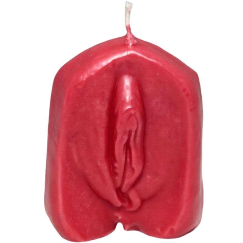 SPICY DEVIL - RED VAGINA SHAPED CANDLE