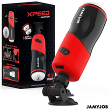 JAMYJOB - MASTURBADOR AUTOMÁTICO DE VAGINA XPEED 5 MODOS DE IMPULSO E EFEITO SOM Sexshoptuga 