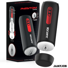 JAMYJOB - MASTURBADOR AUTOMÁTICO PHANTOM VAGINA 5 MODOS DE SUCÇÃO E IMPULSO Sexshoptuga 