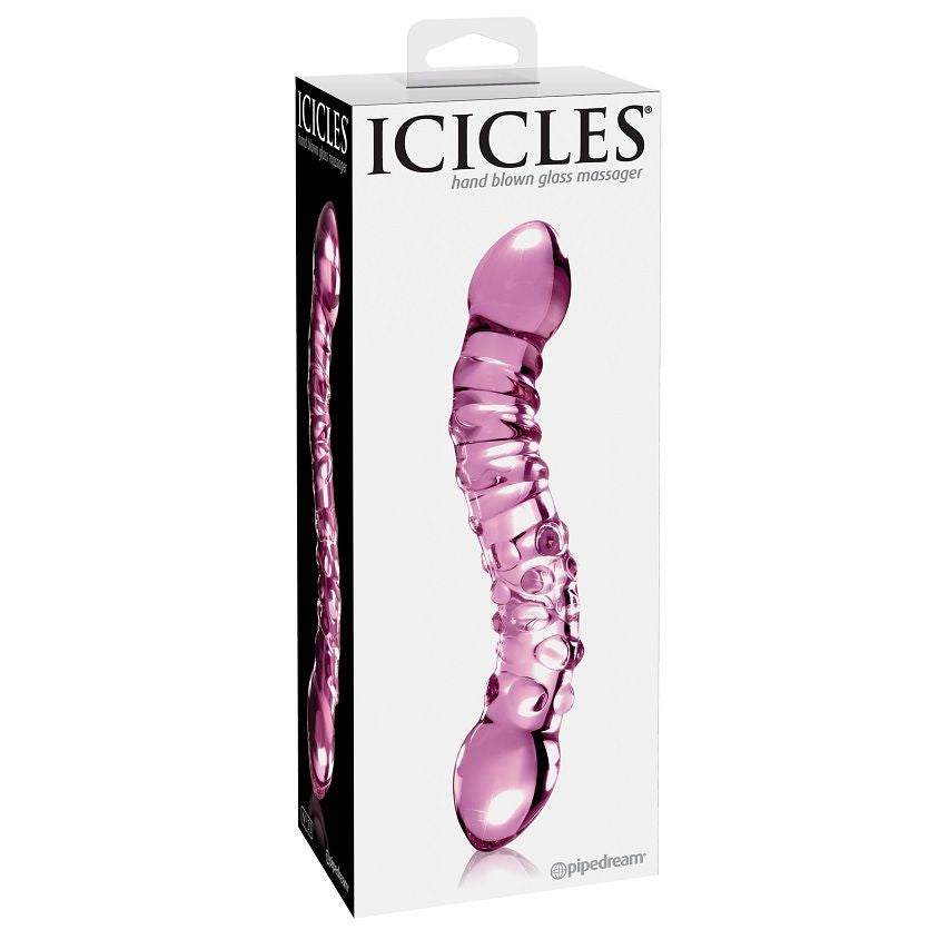 ICICLES - MASSAGEADOR DE VIDRO N. 55 - Sexshoptuga  Sexshoptuga 