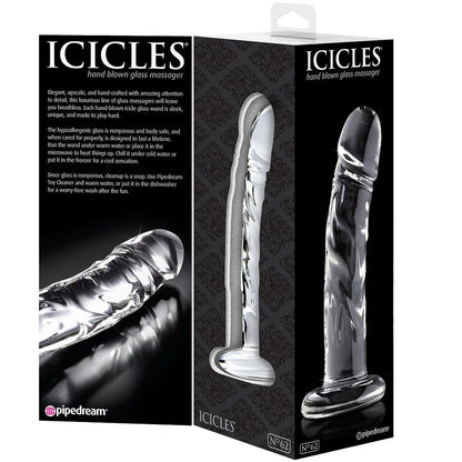 ICICLES - MASSAGEADOR DE VIDRO N. 62 - Sexshoptuga 