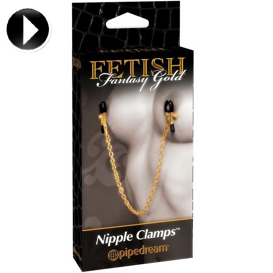 FETISH FANTASY GOLD - PINÇAS DE BICO - Sexshoptuga 