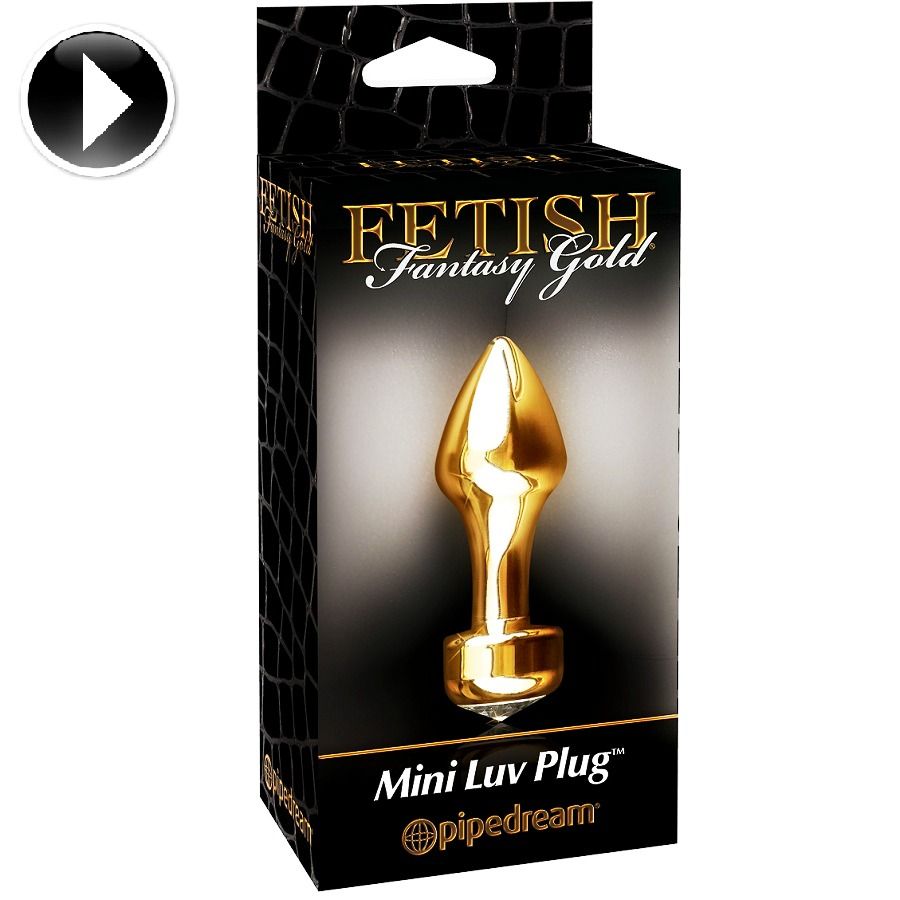 FETISH FANTASY GOLD - MINI LUV PLUG - Sexshoptuga 