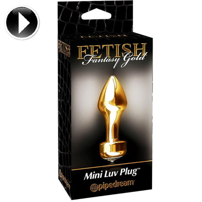 FETISH FANTASY GOLD - MINI LUV PLUG - Sexshoptuga 