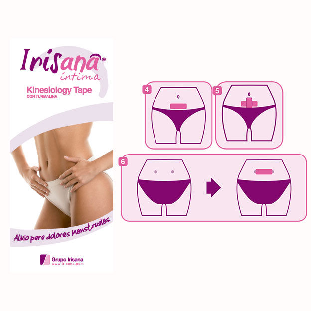 IRISANA - FITA AUTOADESIVA PARA DORES MENSTRUAIS - Sexshoptuga 