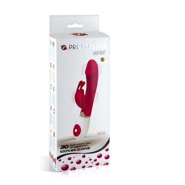 PRETTY LOVE - VIBRADOR DE GENE DE COELHO - Sexshoptuga 