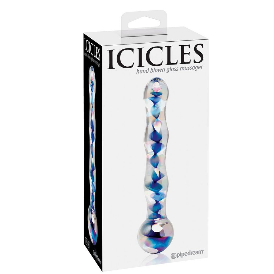 ICICLES - MASSAGEADOR DE VIDRO N. 8 - Sexshoptuga  Sexshoptuga 