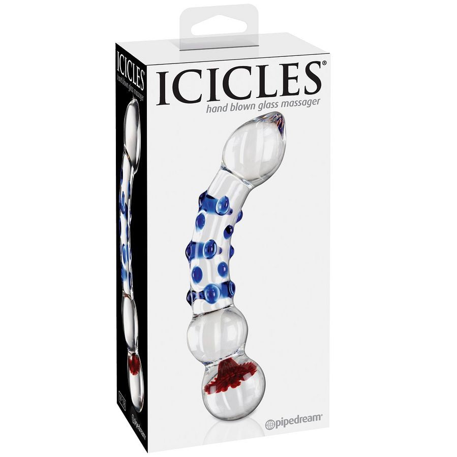 ICICLES - MASSAGEIRO DE VIDRO N. 18 - Sexshoptuga  Sexshoptuga 