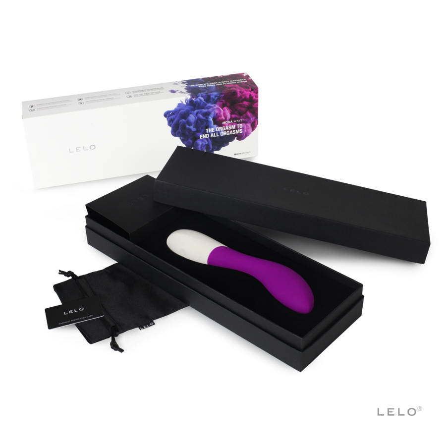 LELO - VIBRADOR MONA WAVE ROSA PROFUNDA - Sexshoptuga 