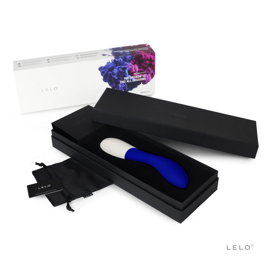 LELO - VIBRADOR MONA WAVE NOITE AZUL - Sexshoptuga 