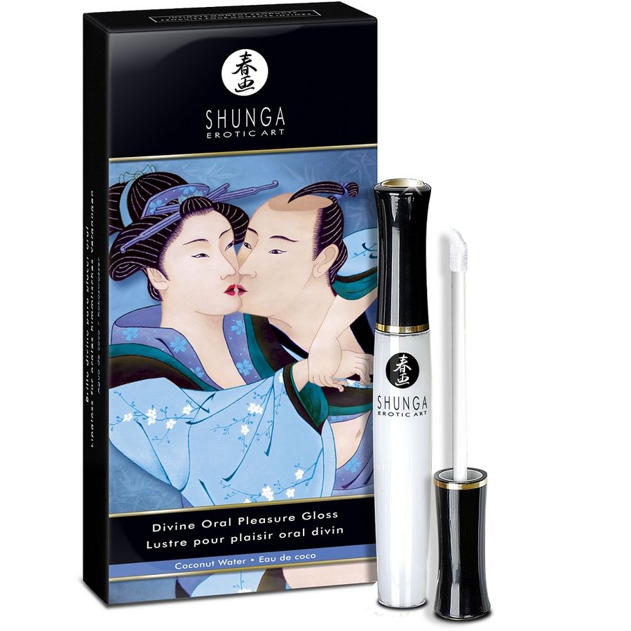 SHUNGA - DIVINO LIP GLOSS ÁGUA DE COCO - Sexshoptuga  Sexshoptuga 