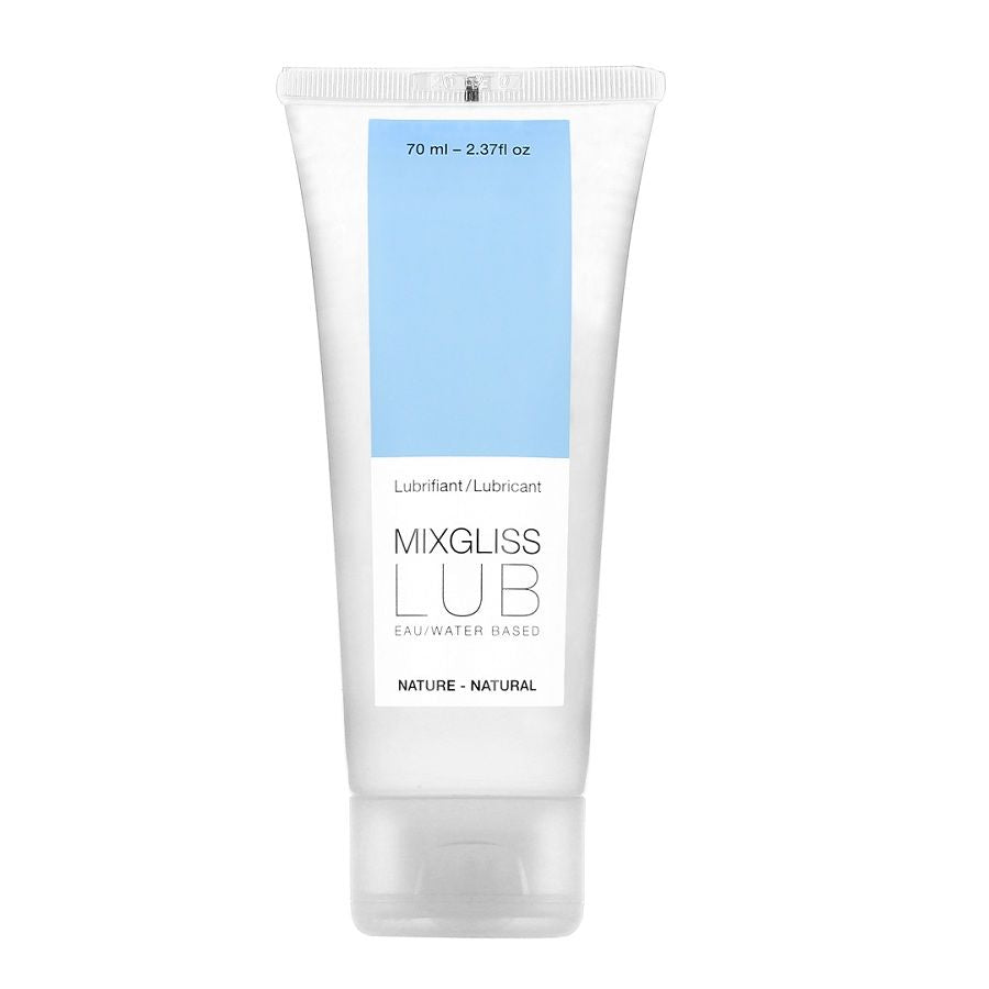 MIXGLISS - LUBRIFICANTE NATURAL BASE DE GUA 70 ML - Sexshoptuga 