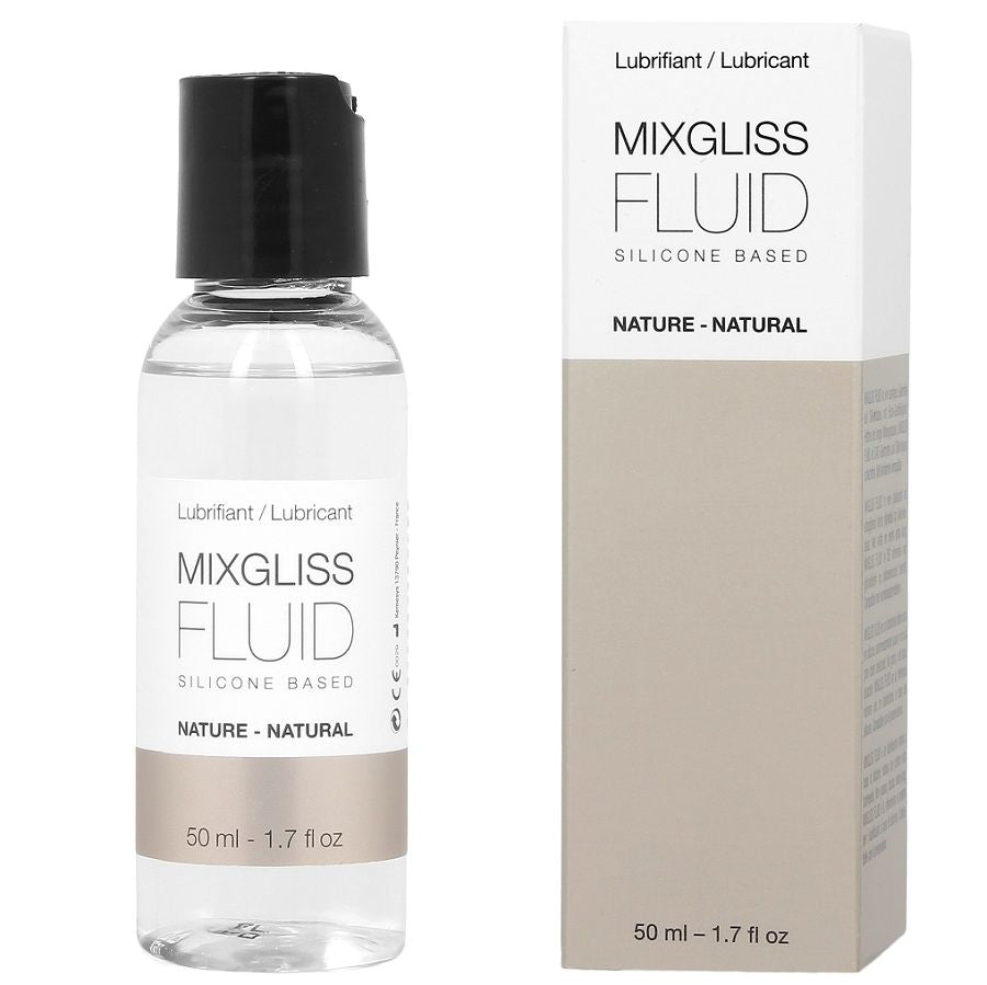 MIXGLISS - LUBRIFICANTE NATURAL  BASE DE SILICONE 50ML - Sexshoptuga  Sexshoptuga 