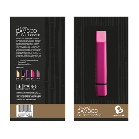 ROCKS-OFF - BAMBU OURO - Sexshoptuga 