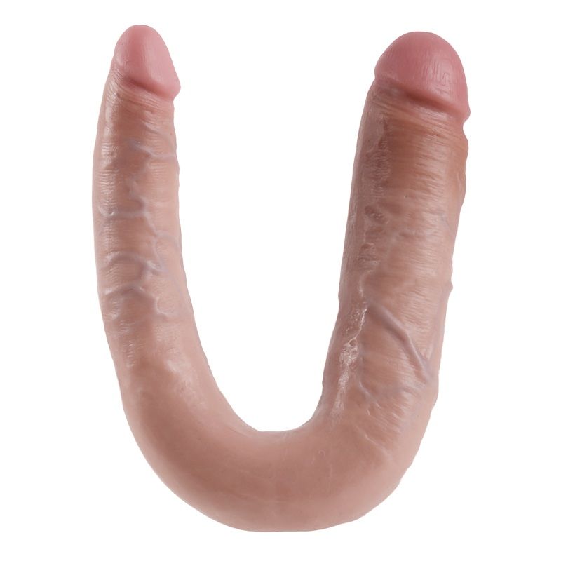 KING COCK - EM FORMA DE U GRANDE DUPLO PROBLEMA CARNE - Sexshoptuga  Sexshoptuga 