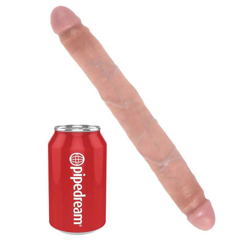 KING COCK - SLIM DILDO DUPLO 30 CM - Sexshoptuga  Sexshoptuga 