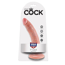 KING COCK - 7 CARNE DE DILDO 17.8 CM - Sexshoptuga  Sexshoptuga 