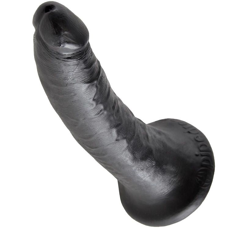 KING COCK - 7 DILDO PRETO 17.8 CM - Sexshoptuga 