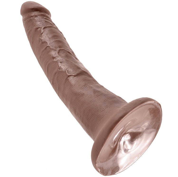 KING COCK - 7 DILDO CHOCOLATE 17.8 CM - Sexshoptuga 