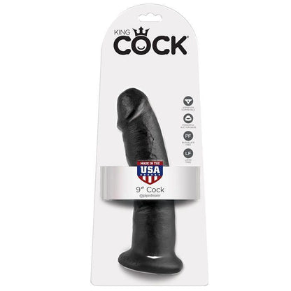 KING COCK - 9 DILDO PRETO 22.9 CM - Sexshoptuga 