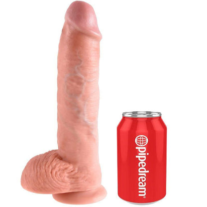 KING COCK - 10 CARNE DE DILDO COM BOLAS 26.5 CM - Sexshoptuga 